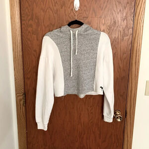 PINK Cropped Hoodie